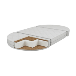 Saltea Patut Bebe oval rotund Maribelle